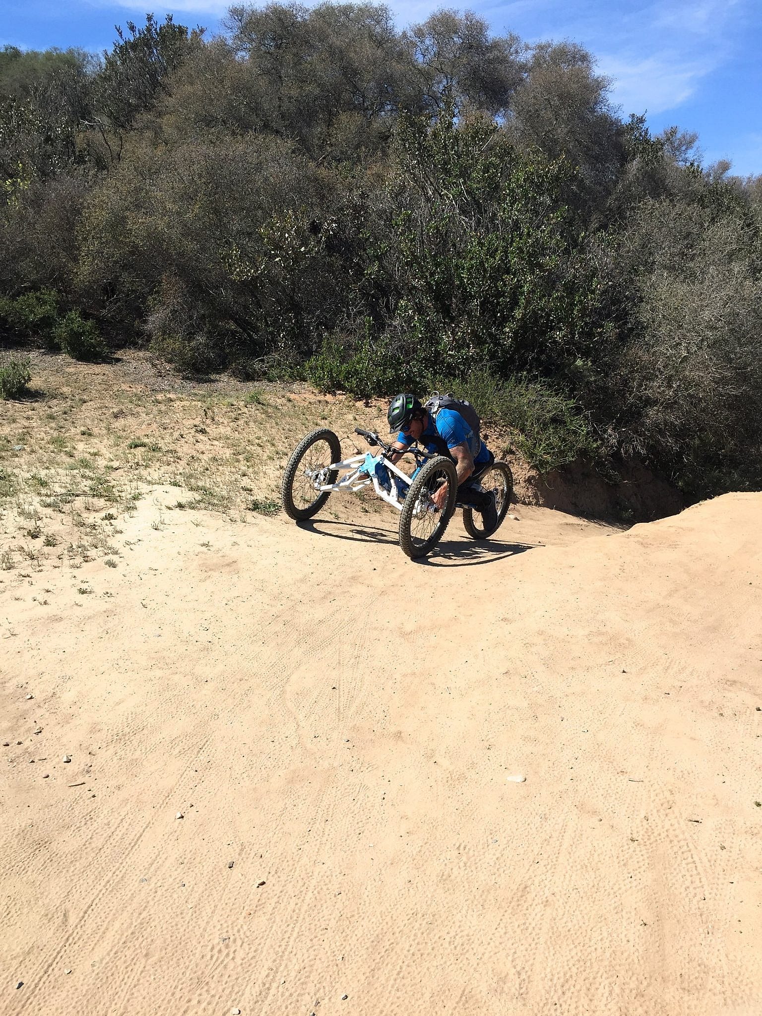 Jeremy McGhee in action