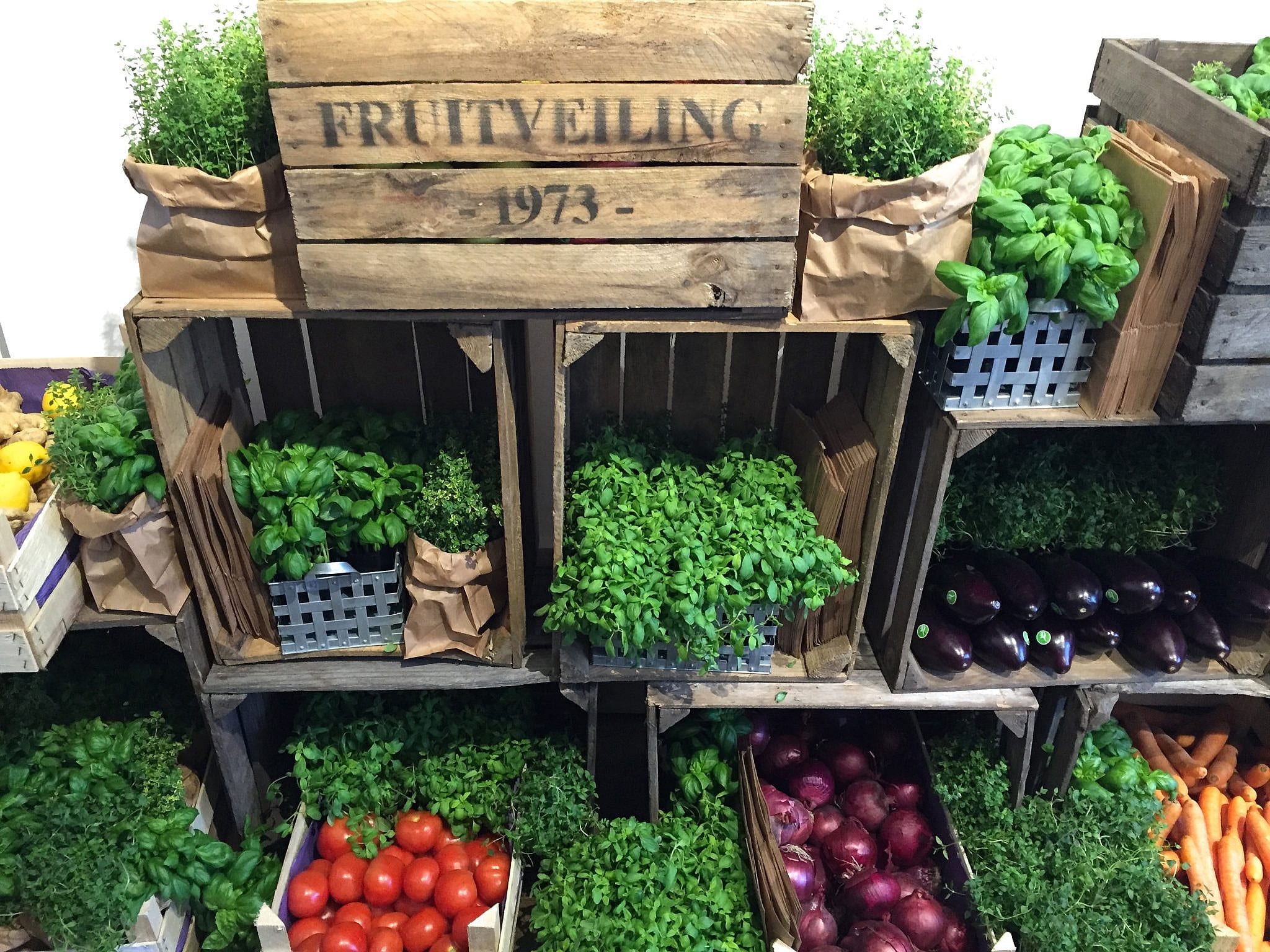 En egen farmers market hos Modinåkerlind.