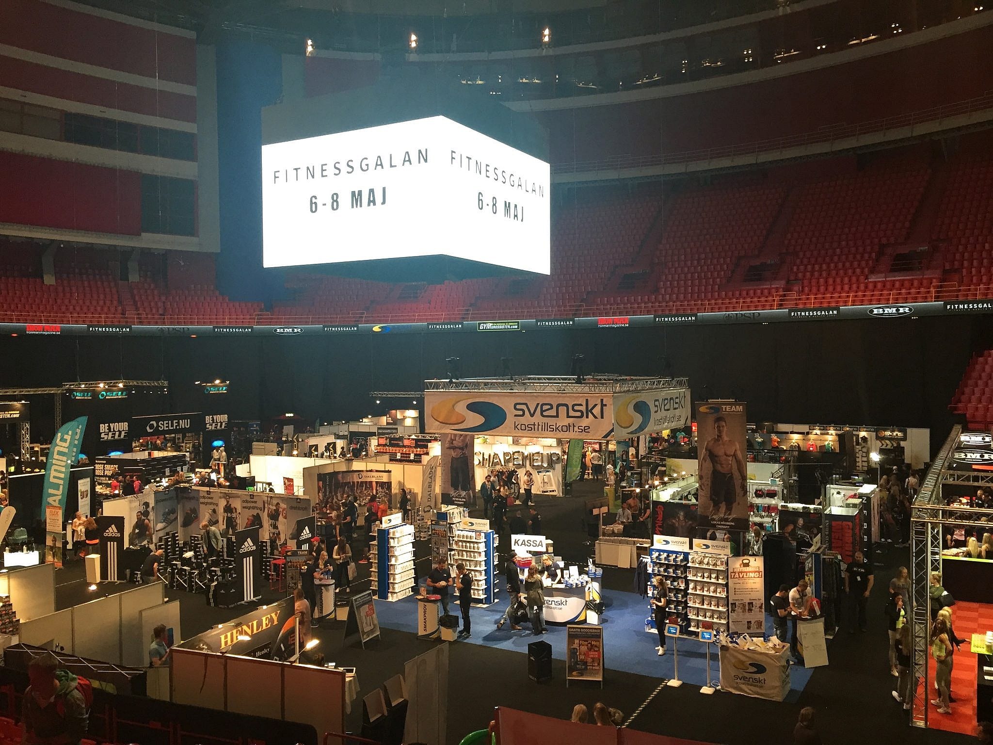 Fitnessgalan håller på mellan 8-10 maj.