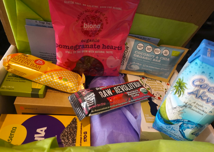 Goodiebox från Naturalbox Fotocred: Charlotte Beijer