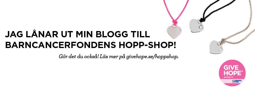 Klicka hem ditt armband och stöd samtidigt Barncancerfondens arbete.