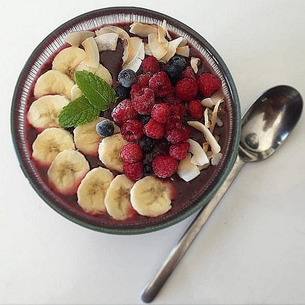recept acai bowl