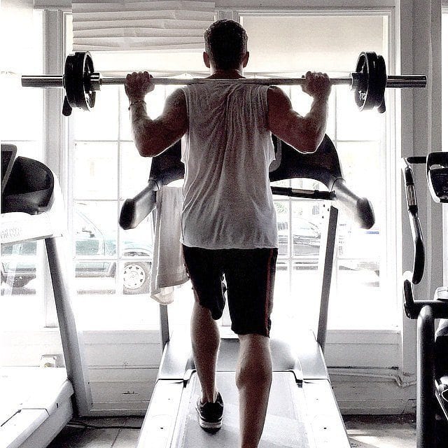 Skivstång på löarbandet är Ryan Phillippes hemlighet. Foto: instagram ryanphillippe