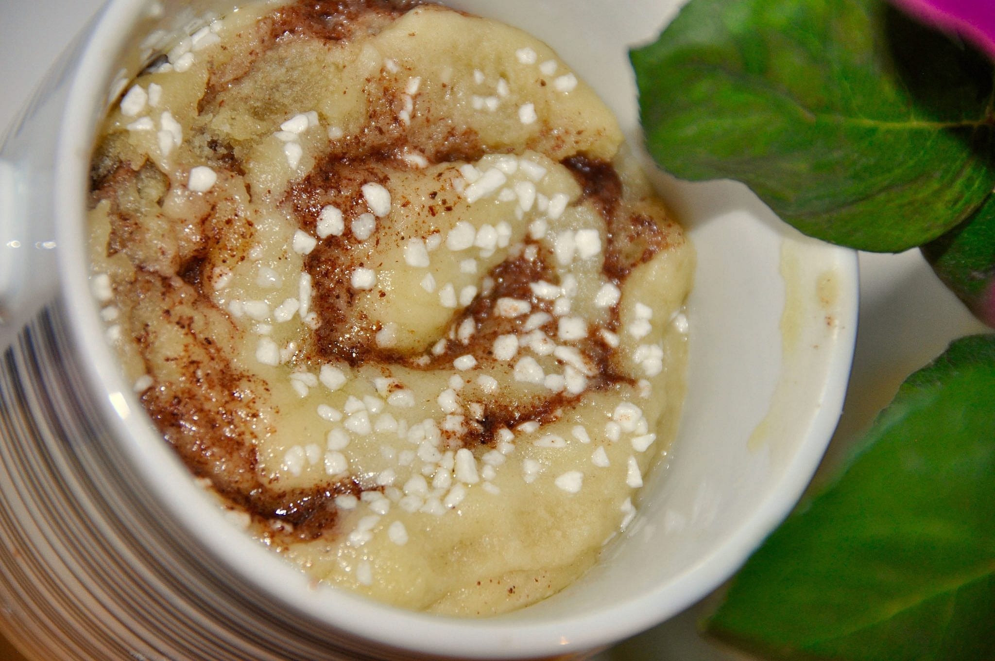 kanelbulle mug cake