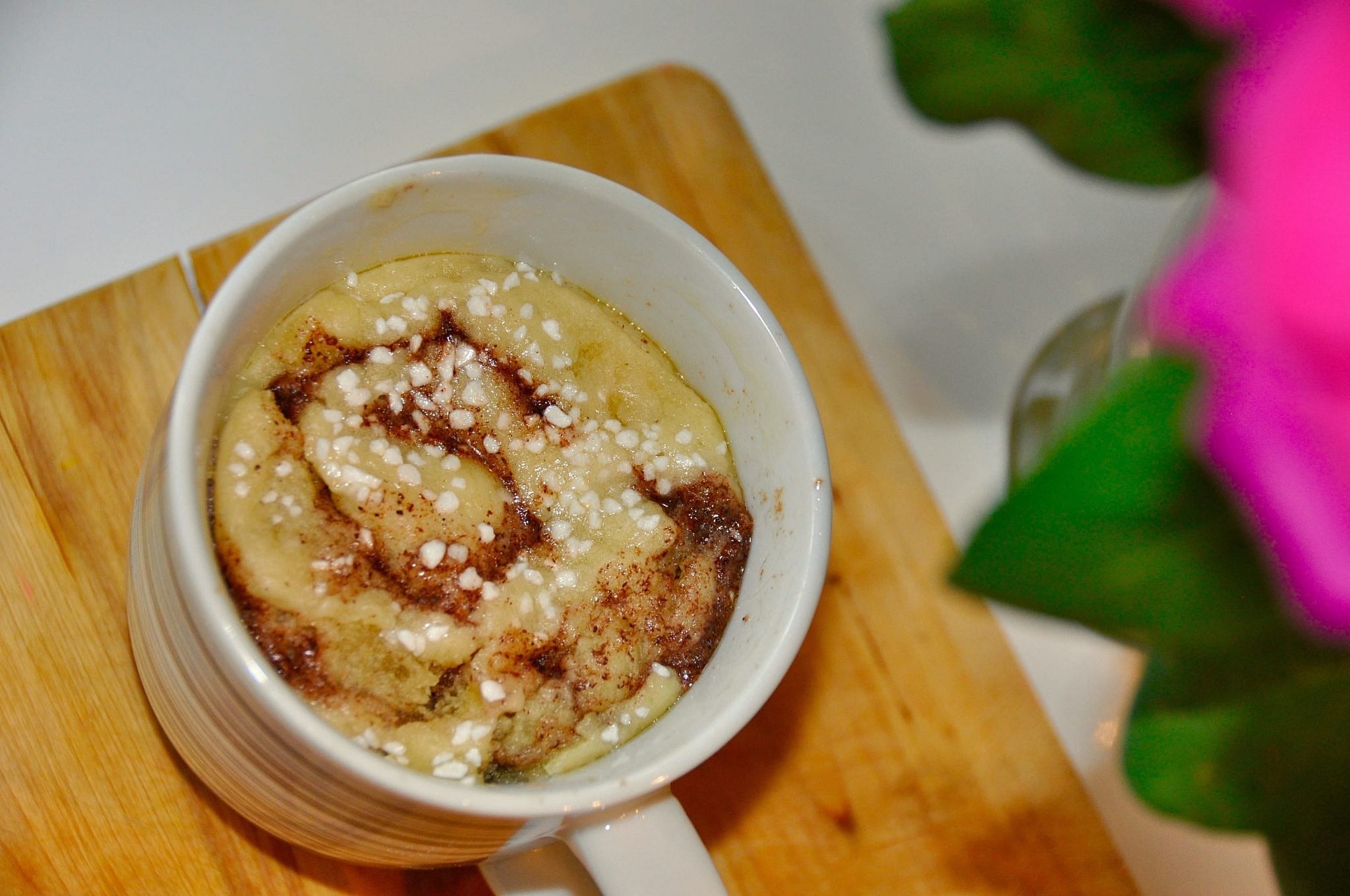 kanelbulle mug cake