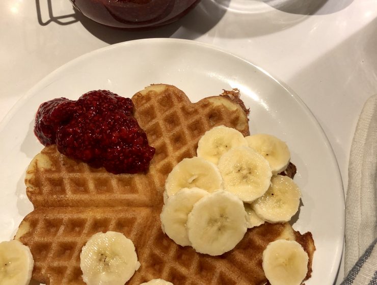 glutenfria våfflor