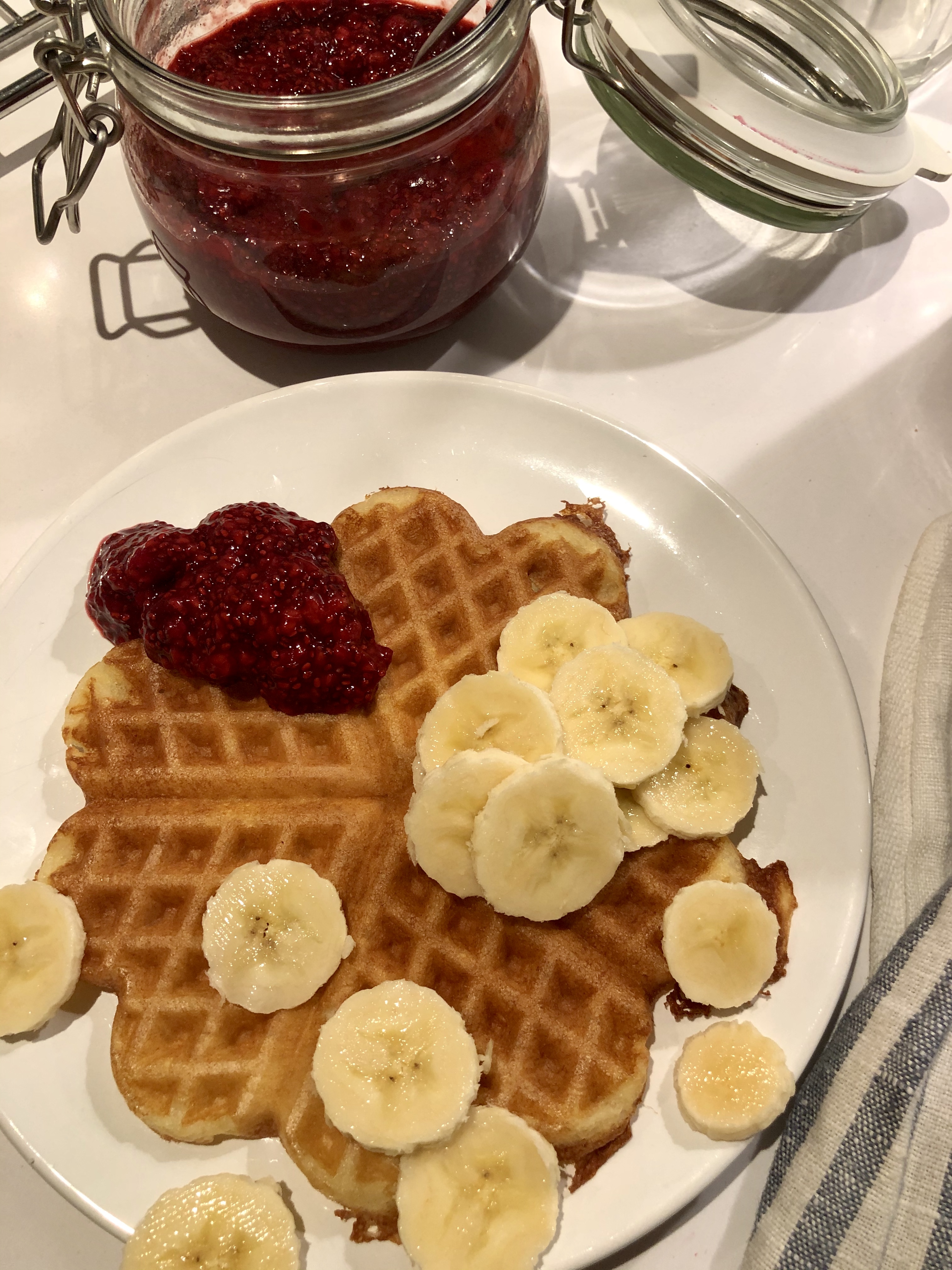 glutenfria våfflor