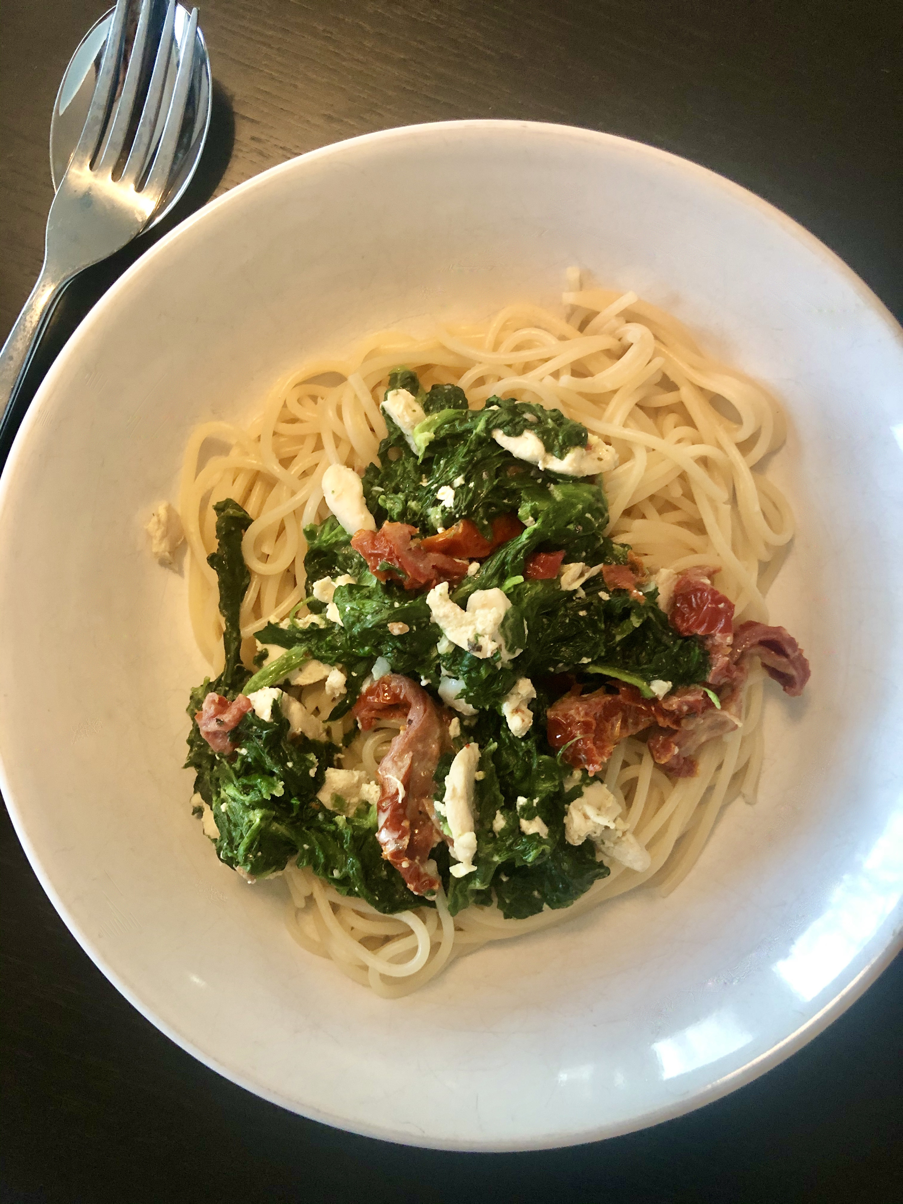 italiensk tricolore pasta