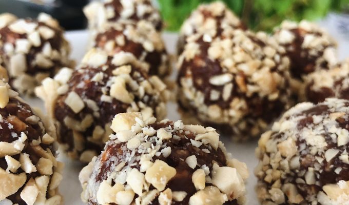 recept raw chokladbollar