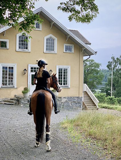 flyttat till hästgård